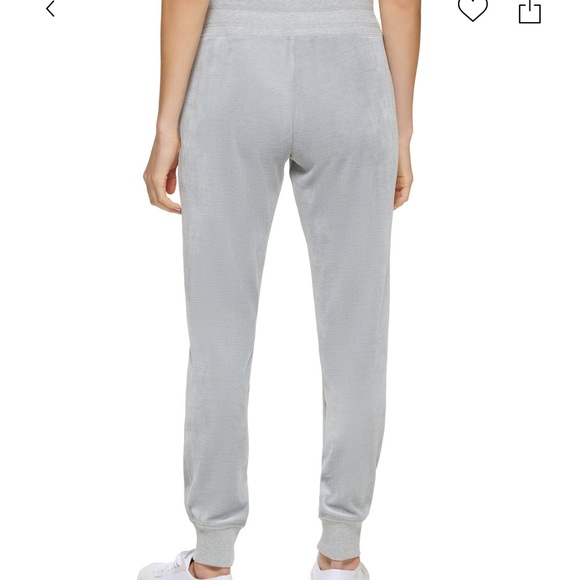 NWOT Calvin Klein velour joggers - Picture 2 of 4